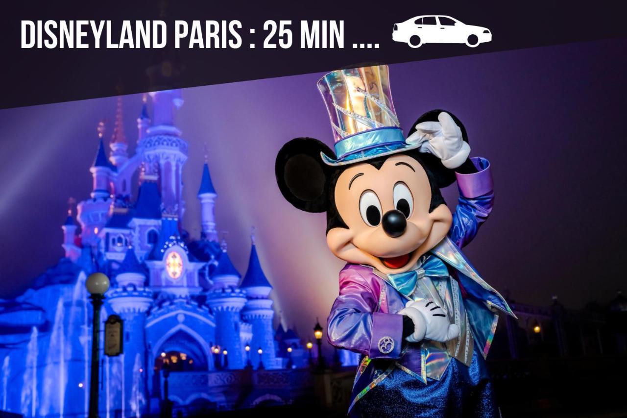 Evasion Entre Paris, Disneyland Et Bords De Marne Нуази-ле-Гран Экстерьер фото